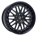 Keskin KT22 8.5x19 5/114,3 ET40 NB72.6 Matt Black Painted