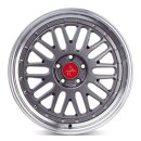 Keskin KT22 8,5x19 5/114,3 ET40 Titan Grau lippe poliert...