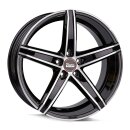 MAM OX-18 8,5x19 5/120,3 ET35 Schwarz frontpoliert Alufelge