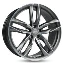 MAM RS3 8.5x19 5/114,3 ET45 Matt Palladium frontpoliert...