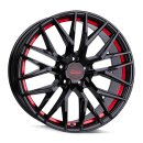 MAM RS4 8.0x18 5/112 ET45 Schwarz Rot Alufelge