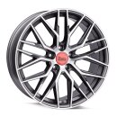 MAM RS4 7.5x17 5/112 ET45 Palladium frontpoliert Alufelge