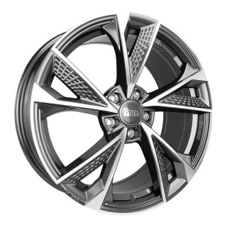 MAM RS6 8,5x19 5/120 ET35 Palladium frontpoliert Alufelge