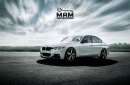 MAM W4 7,5x18 5/112 ET33 Schwarz frontpoliert Alufelge