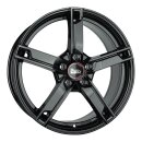 MAM W4 7.0x17 5/105 ET40 NB56.6 Black Painted