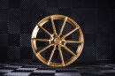 Japan Racing SL02 8.0x19 5/108-120 Offset20-40 Gold