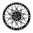 SX Wheels SX1 8.5x19 5/112 ET45 NB72,6 Black Polished