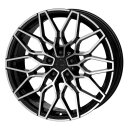 SX Wheels SX1 8.5x19 5/112 ET30 NB72,6 Black Polished