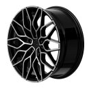 SX Wheels SX1 8.5x19 5/112 ET30 NB72,6 Black Polished