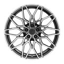 SX Wheels SX1 8.5x19 5/112 ET45 NB72,6 Gunmetal Polished