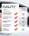 IVALITY® Magnetischer Kennzeichen-Halter auf der Stoßstange für 3D-Kennzeichen 2er Set schwarz