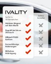 IVALITY&reg; Magnetic number plate holder on the bumper for 3D number plates Set of 1 silver