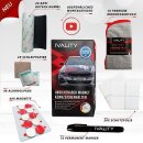 IVALITY® 100% Clean Magnetic number plate holder-Set...
