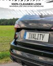 IVALITY&reg; 100% Clean Expansion set with 2x Spare rubber strips for magnetic licence plate holder. Dimensions 10cm x 51cm