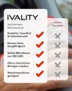 IVALITY&reg; 4er Set Lackschonende Mikrofaser-T&uuml;cher 30x30cm 380 GSM