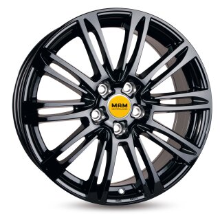 MAM A4 8.0x18 5/112 ET35 NB66,5 Black Painted