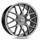 MAM GT1 7.5x17 5/112 ET45 NB66,6 Palladium Lip polished