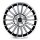 Keskin KT15 7,0x17 5/114,3 ET40 Schwarz frontpoliert Alufelge