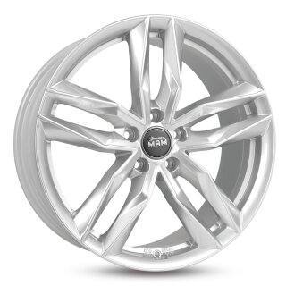 MAM RS3 7.0x16 5/112 ET48 Silber Alufelge