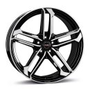 Borbet ATX 8,0x19 5/108 ET50 NB72,5 Black polished glossy