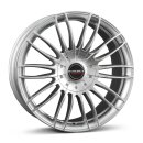 Borbet CW3 7,5x17 5/118 ET40 NB71,1 Sterling Silber