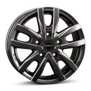 Borbet CW5 6,0x16 5/118 ET68 NB71,1 Mistral Anthracite...