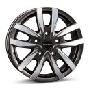 Borbet CW5 6,0x16 5/118 ET68 NB71,1 Mistral Anthracite...