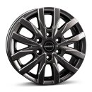 Borbet CW6 6,5/16 6/130 ET54 NB84,1 Mistral Anthracite...