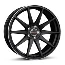 Borbet GTX 8,5x20 5/120 ET25 NB72,5 Black rim polished matt