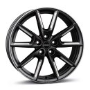 Borbet LX18 8,0x18 5/112 ET40 NB66,6 Black matt Silver...