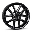 Borbet N 6,5/17 5/114,3 ET45 NB72,5 Black glossy