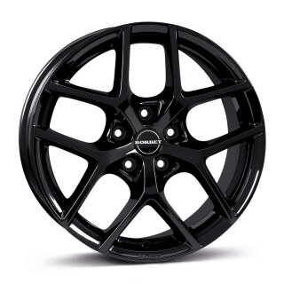 Borbet Y 7,0x16 5/100 ET38 NB57,1 Black glossy