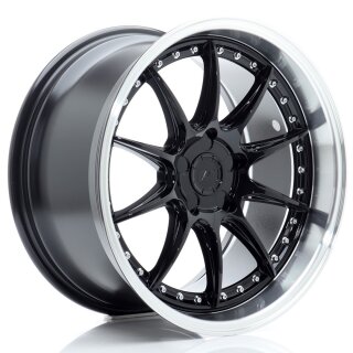 Japan Racing JR41 8,5x18 5/100-120 ET15-35 NB72,6 Schwarz