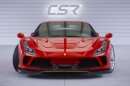 CSR Cup-Spoilerlippe f&uuml;r Ferrari F8 Tributo / Spider CSL767-C