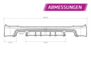 CSR Heckansatz f&uuml;r BMW 2er F22 / F23 M-Paket HA306-S