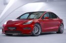 CSR Performance Flaps f&uuml;r Tesla Model 3 FP021-S