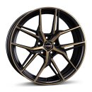 Borbet QX 8,0x19 5/112 ET49 NB66,5 Schwarz bronze Matt