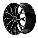 SX Wheels SX2 8.5x19 5/112 ET30 NB72,6 Glossy Black Machined