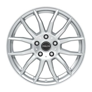 ProLine AX100 7.5x18 5/108 ET42 NB74,1 Arctic Silver