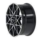 ProLine PCM 8.5x19 5/112 ET30 NB66,5 Black Polished