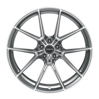 ProLine PFR FORGED 10.5x21 5/112 ET19 NB66,5 Matt Grey Polished