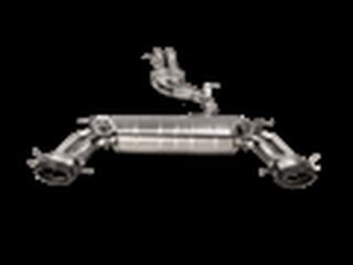 Evolution Line complete exhaust system (Titanium)