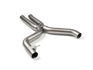 Evolution Link pipe set (Titanium) - Short