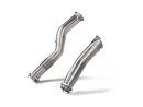 Akrapovic Downpipe ohne Cat (SS)