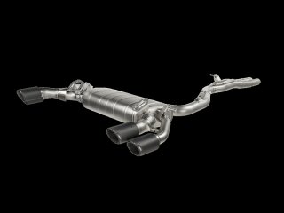 Evolution Line complete exhaust system (Titanium)