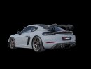 Slip-On Race Line Rear silencer (Titanium)