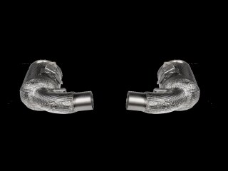 Akrapovic Link Pipe Set mit Kat (SS)