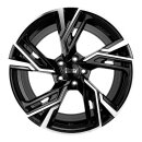 MAM RS5 6.5x16 4/100 ET35 Schwarz frontpoliert Alloy rim