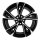 MAM RS6 7,5x17 5/112 ET45 Schwarz frontpoliert Alufelge