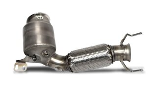 HJS ECE-Downpipe mit 200cpsi Sportkatalysator Ø 70mm